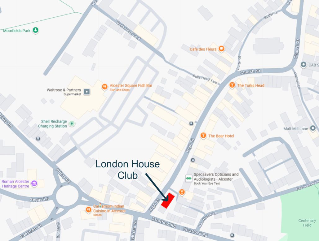 London House Location Map